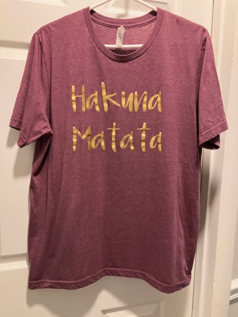 Hakuna Matata Graphic T-Shirt Size XL